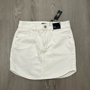 NWT Express High-rise Denim Skirt